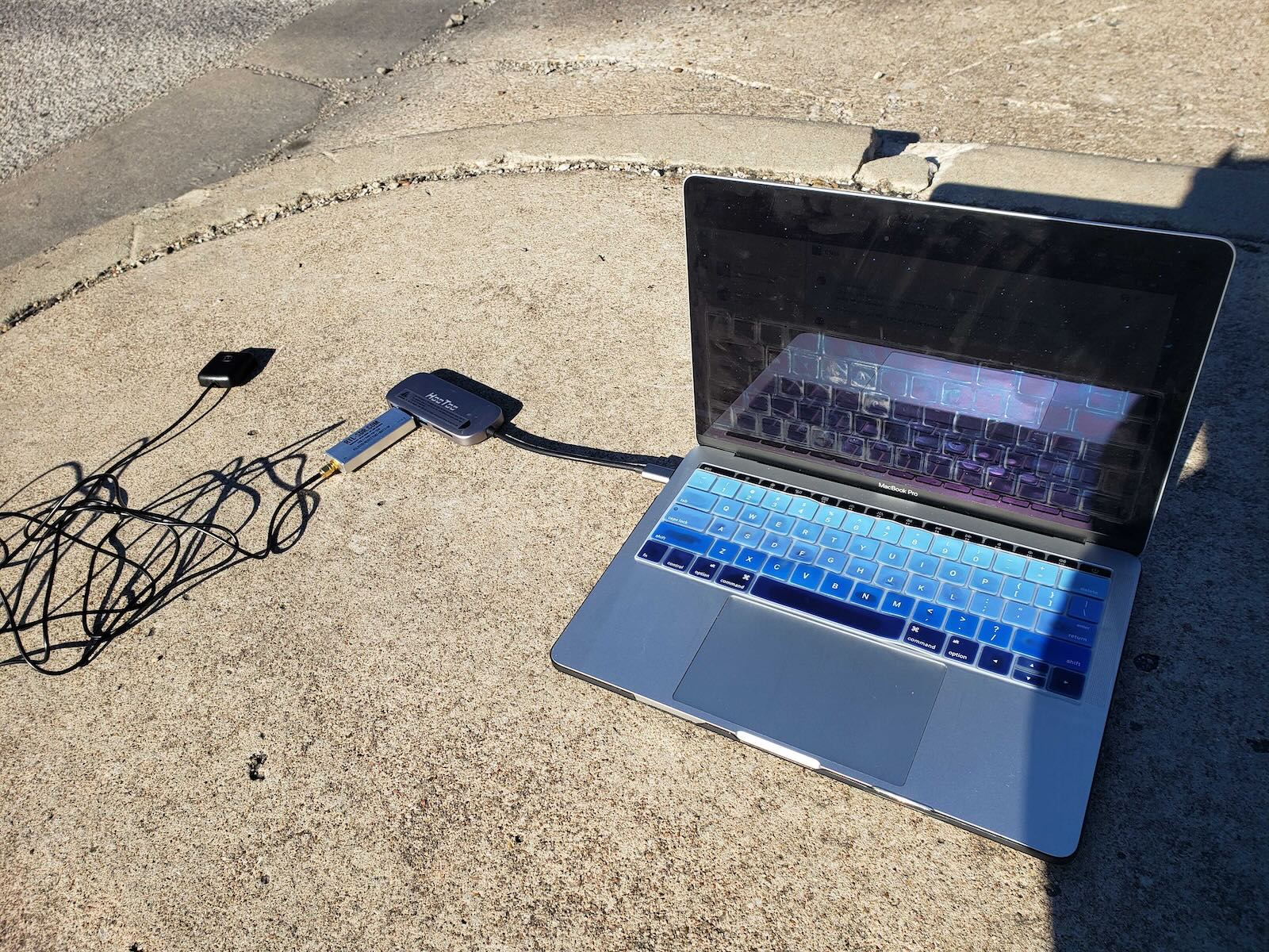 Collecting the data, avoiding the stares of neighbors