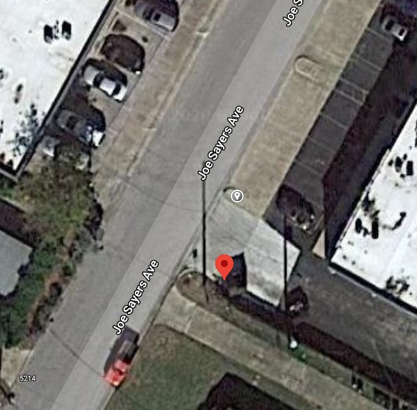 A near hit: ~3-4 meters away from my gray squat spot